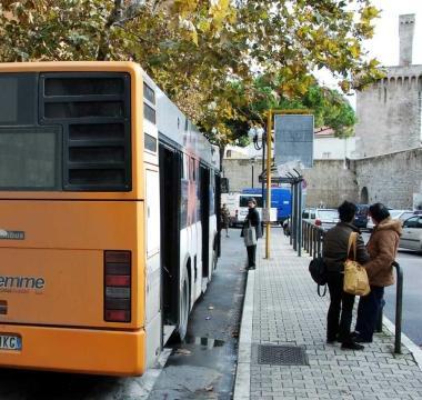 Un bus della Tiemme 