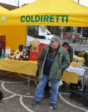 Il mercatino della Coldiretti 