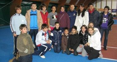 <b>TENNIS </b>Francesca Schiavone con i giovani allievi della Scuola cussina            