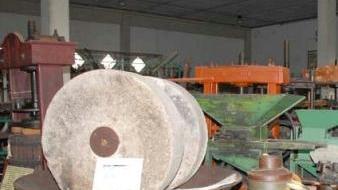 Alcuni oggetti esposti al museo del lavoro