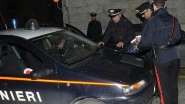 I cinque albanesi sono stati arrestati dopo l’intervento dei carabinieri