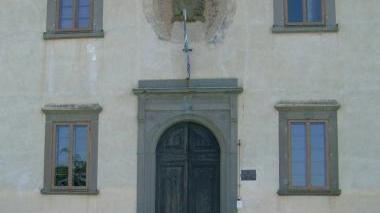 L’ingresso della villa di Cerreto
