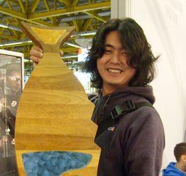 <b>CAMPIONE </b>Eisuke Kawakami ospite donore della manifestazione 