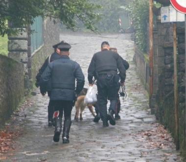Anche le unità cinofile nella caccia all'assassino
