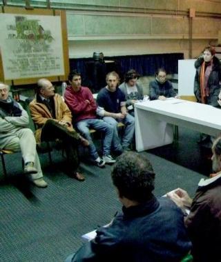 Un momento dellincontro al Buonarroti 