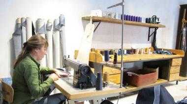 Una sarta al lavoro in un laboratorio