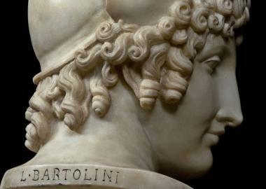 Una testa realizzata da Bartolini 