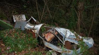 <b>CARCASSA </b>Lo scheletro di un’auto