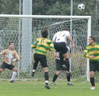 Una partita della squadra del Campiglia che milita in Terza categoria 