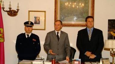 La conferenza stampa in questura