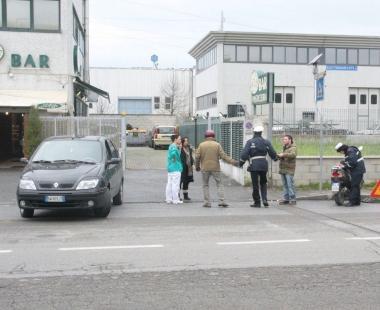 Unimmagine dellincidente dellaltra mattina al Picchianti            