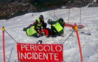Volontari del soccorso pronti all'intervento