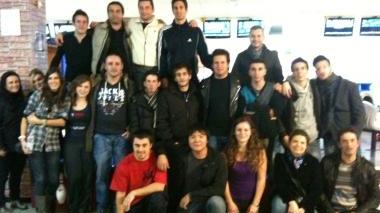Il gruppo dei giocatori di bowling finalisti nel torneo