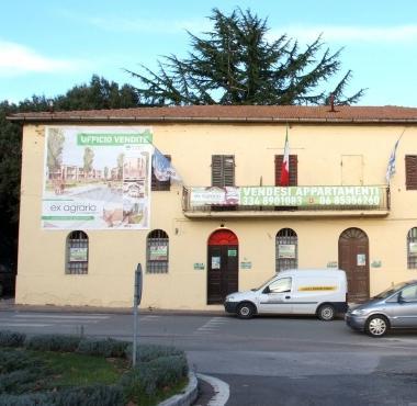 <b>COMERA </b>Ledificio Ex Agraria prima dellavvio dei lavori per la costruzione di 42 alloggi             