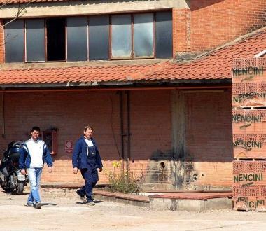 <b>I COLLEGHI.</b> Ieri sono tornati alla fornace 