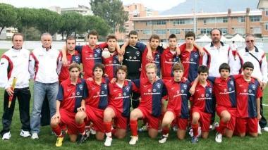 Sopra il titolo gli Allievi A del San Marco e sotto gli Allievi B