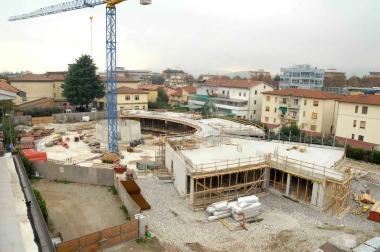 La nuova sede Aias in costruzione in via San Biagio 