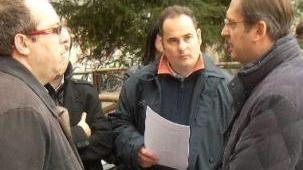 Il sindaco al volantinaggio