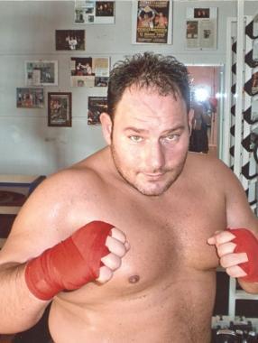 Antonio Fusco e il gruppo del Team boxe  