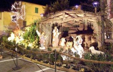 La passata edizione del Presepe di Riotorto 