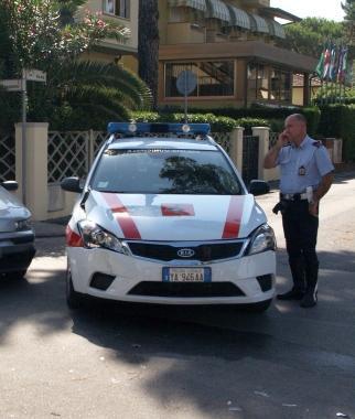 <strong>AMBIENTE.</strong> La polizia municipale in azione