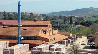 La fornace dove avvenne l’infortunio mortale