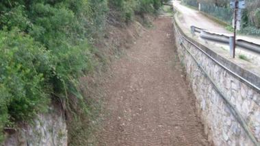 Nella foto in alto un canale di bonifica dopo gli interventi dell’Unione