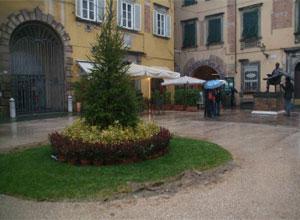 Mercato di Natale medievale in piazza Cittadella