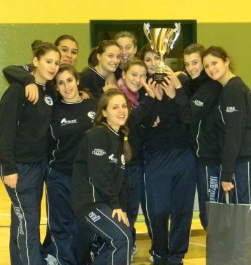 La formazione Under 18 dellAsd Pallavolo Monsummano            