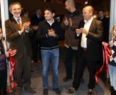 Giancarlo Fisichella allinaugurazione 