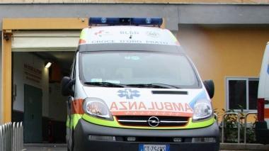 Un’ambulanza al pronto soccorso