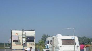 Le piazzole del campo sinti