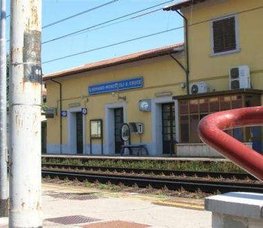 La stazione ferroviaria di San Romano  