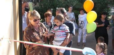 L’assessore Roncaglia inaugura l’asilo di villa Corridi