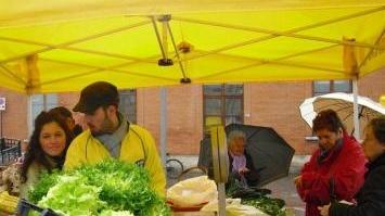 Prodotti agricoli in piazza