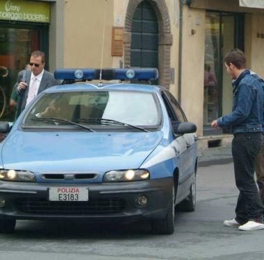 Una pattuglia della polizia 