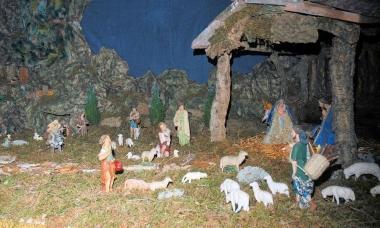 Il presepe nella chiesa di San Giuseppe 