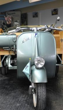 <b>GIOIELLO.</b> Una vespa depoca 