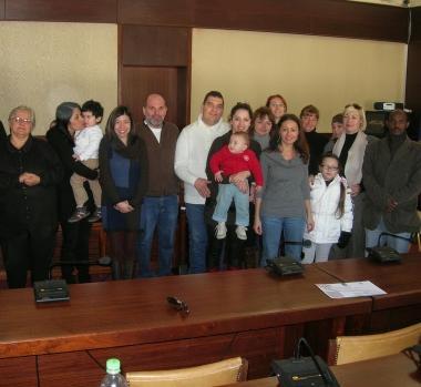 Il gruppo dei diplomati al corso di certificazione linguistica per stranieri 