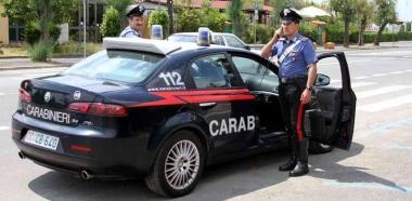 Una pattuglia dei carabinieri 
