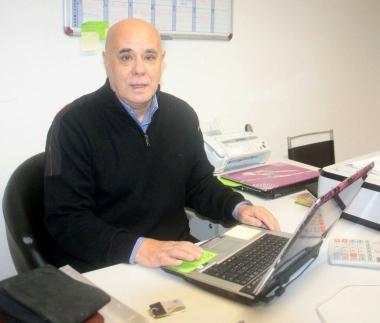 <b>NEL SUO STUDIO.</b> Daniele Tornar, presidente del Parco del Mulino   