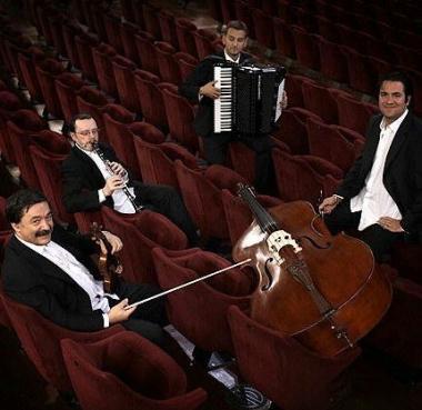 Il quartetto Klezmerata Fiorentina          