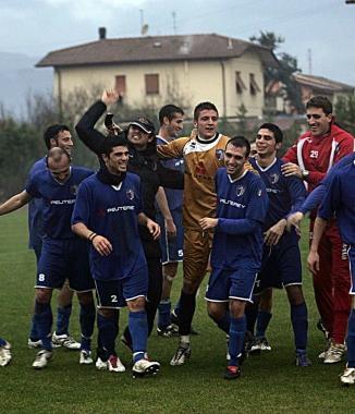 I giocatori del Borgo possono ancora fare festa per un pari strameritato 