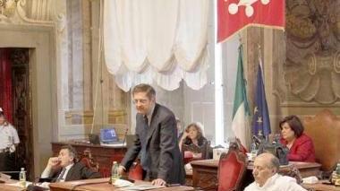 Una seduta del consiglio comunale