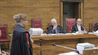 L’aula del tribunale
