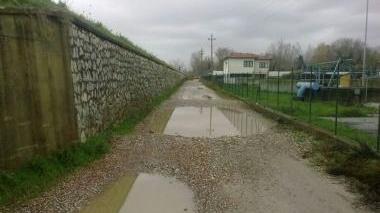 <b>DISSESTO.</b> Via Rotta a Querceta