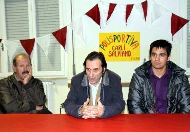 <b>PRESENTAZIONE.</b> Il segretario Mauro Morelli, il presidente Fabio Altini e il vice Adriano Tramonti 
