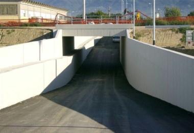 Il sottopasso di via dei Casoni (Vip) 