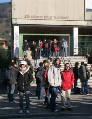 Lesterno del liceo scientifico Copernico 