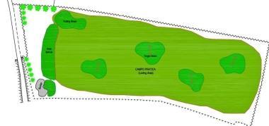 <b>IL PROGETTO.</b> Ecco come sar&agrave; il campo pratica 